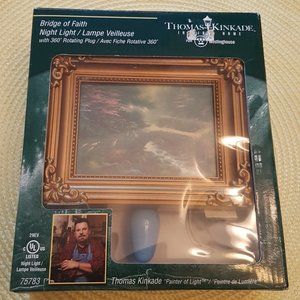 Thomas Kinkade Bridge of Faith Night Light